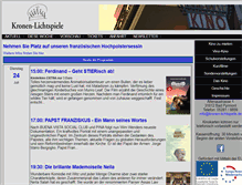 Tablet Screenshot of kronen-lichtspiele.de